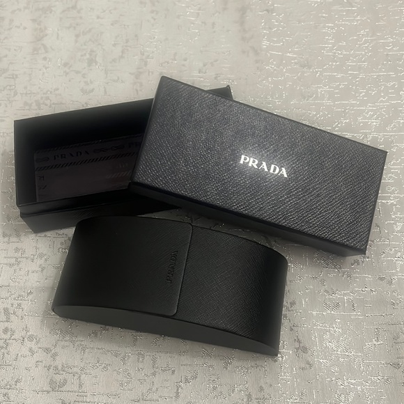 Prada Accessories Prada Eyeglass Case Box Eyglass Microfiber Cloth